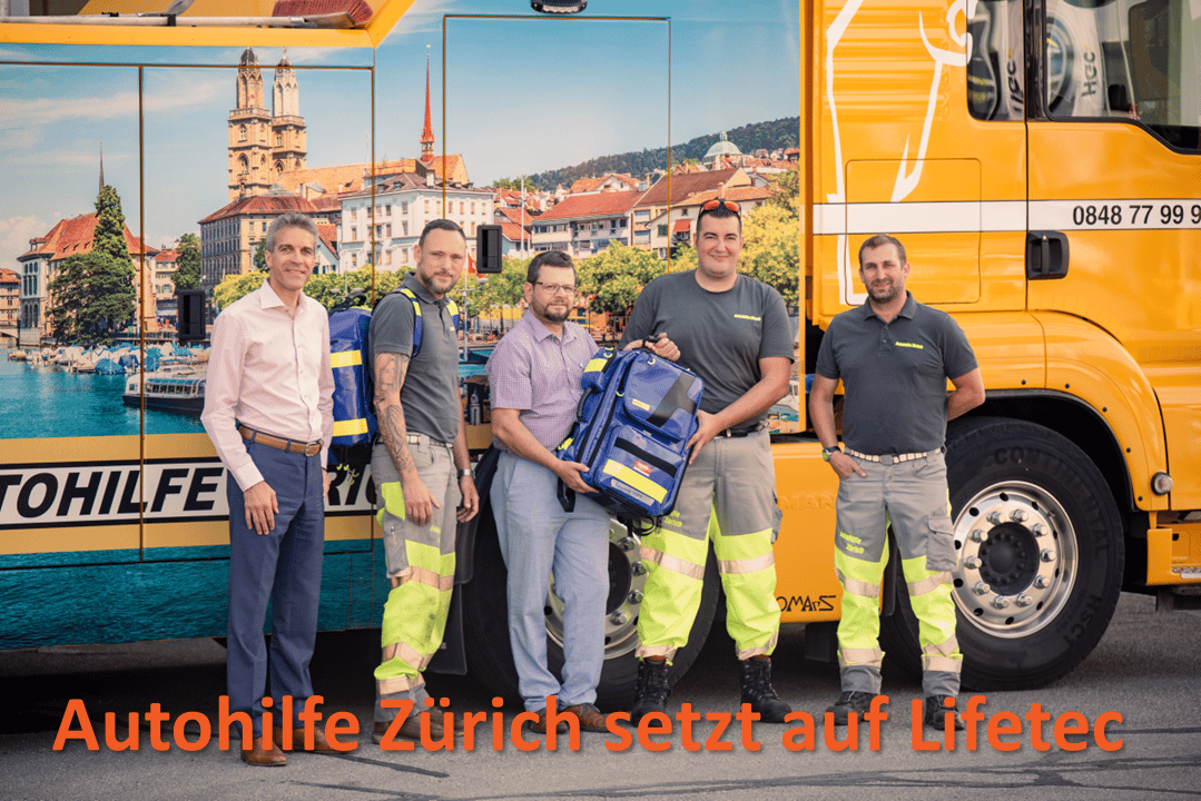 Autohilfe Zürich setzt auf Lifetec